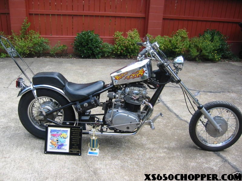 1aa8 3 1981 Yamaha XS650 Custom Chopper