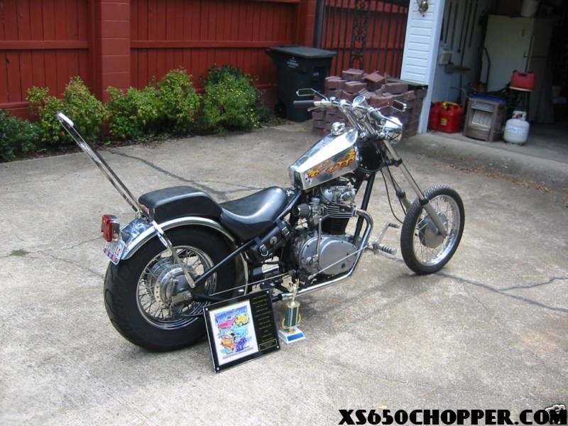 225d 3 1981 Yamaha XS650 Custom Chopper