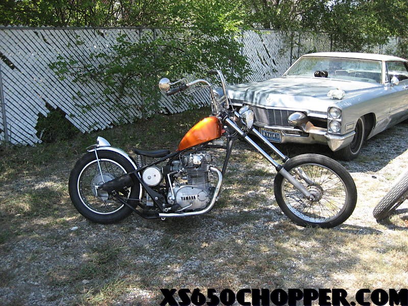 88c5_3 88c5 3 1972 Yamaha xs 650, Rat Rod