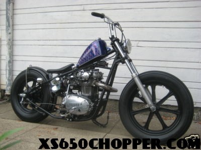 a40b 11 XS 650 Chopper Frisco Bratstyle Bobber 