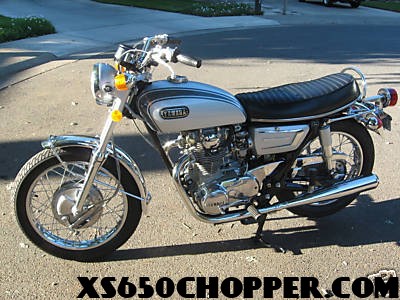 dbe7 1 Restored 1971 Yamaha xs 650  