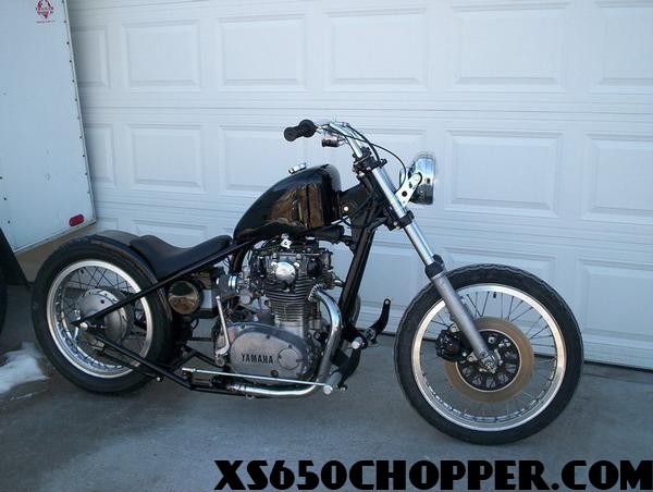 big-scooter big scooter 1977 xs650 Murdercycle