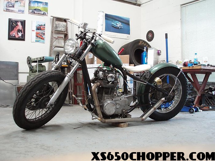  666 Fabrications: XS650 Bobber..