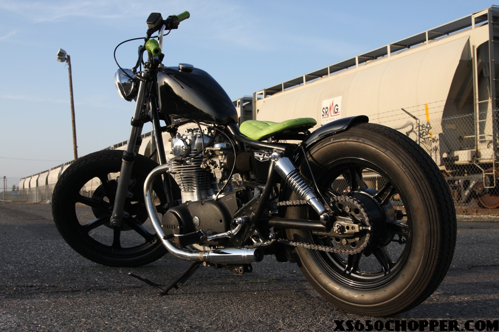 noid my rides 045  K. Halls Swingarm Bobber Brat Style