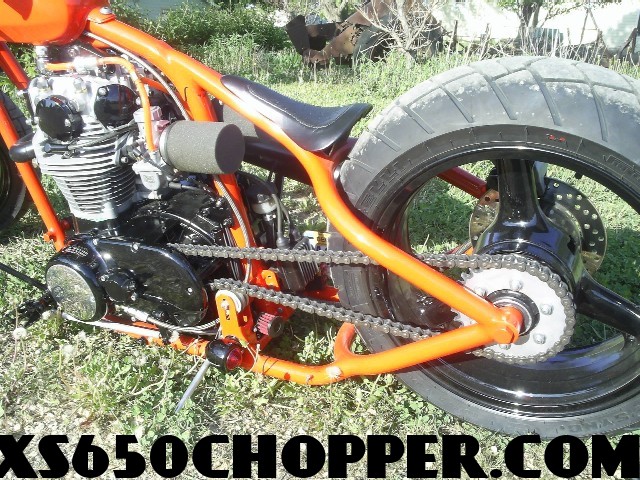 11 11 Uhh xs650 chop of course