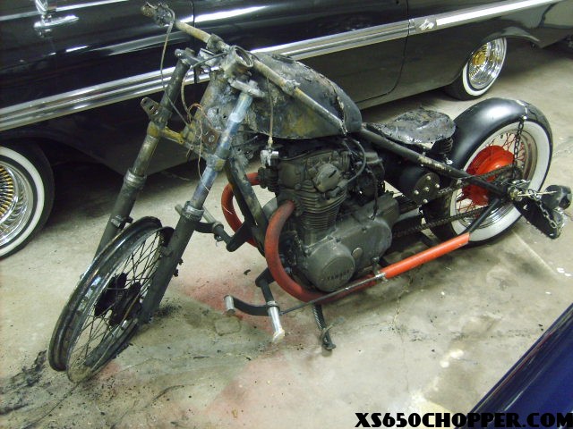 29dfnmp Larry AKA blackwidow Red n Black bobber update