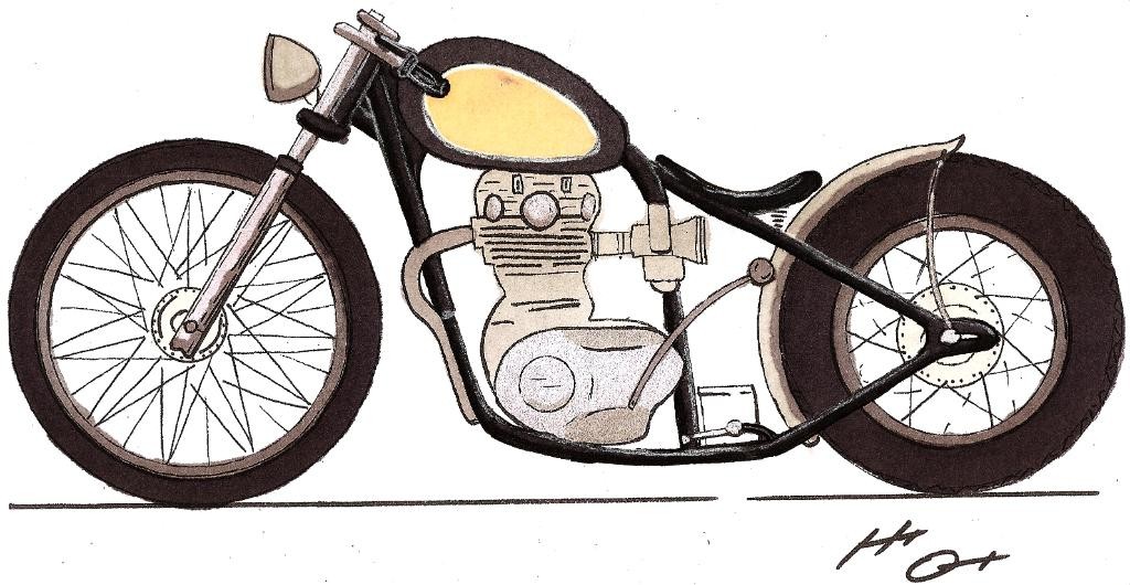 marker41 Rephased xs650 chopper