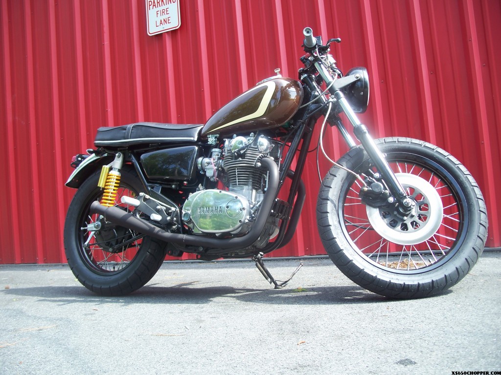 noid brown xs650 009 1024x768  Xs650 British style Cafe For sale