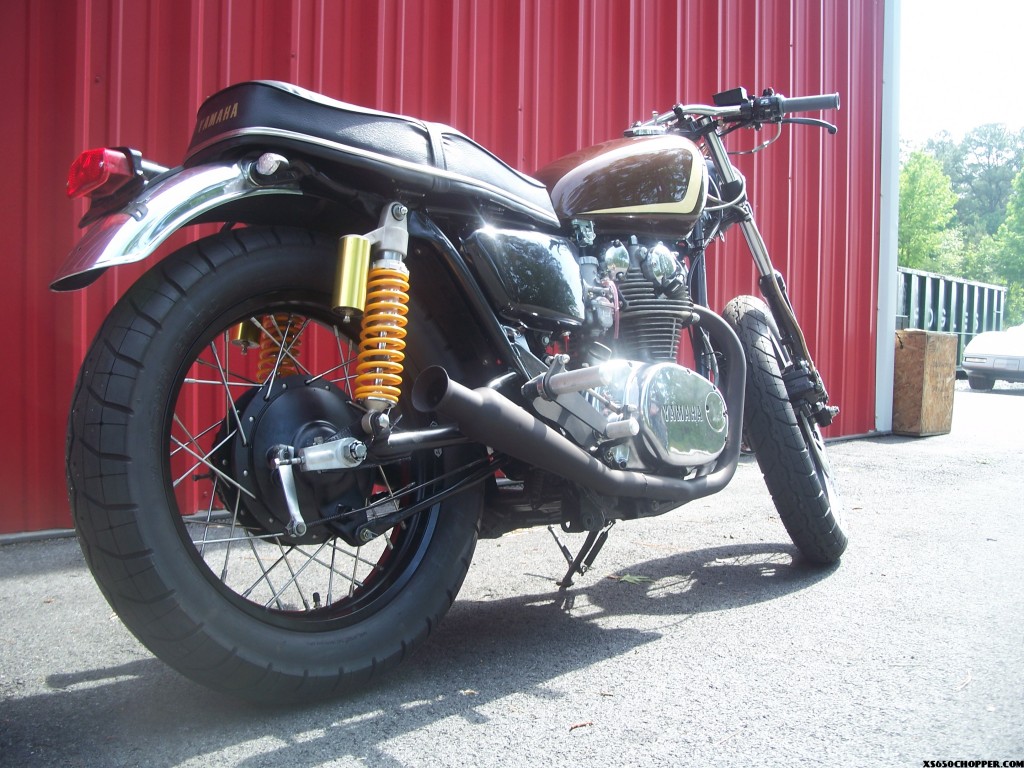 noid brown xs650 010 1024x768  Xs650 British style Cafe For sale
