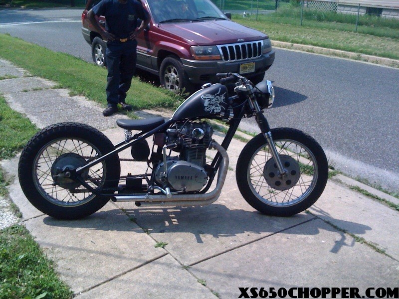 noid download The Fly.....My 1970 XS650 bobber I built in my backyard/bedroom.