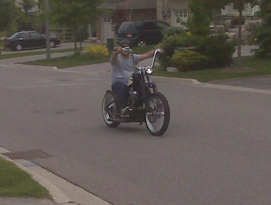 noid test ride  BMod Old Skool