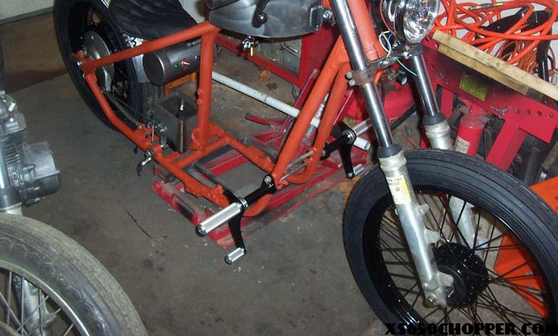 noid 100 4767 NEW XS650 MOCK up DADDYGCYCLES