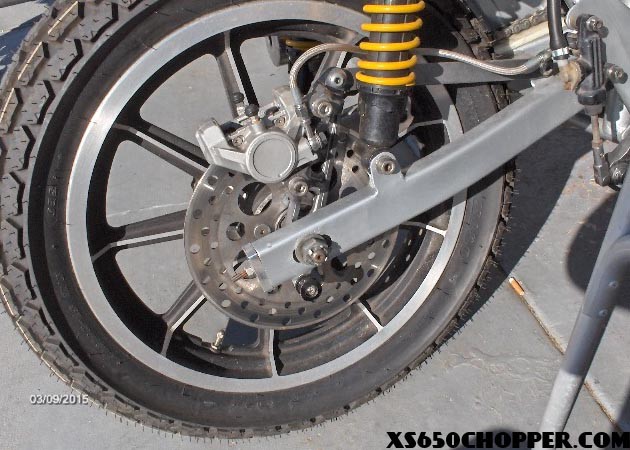  Brian first XS650 build