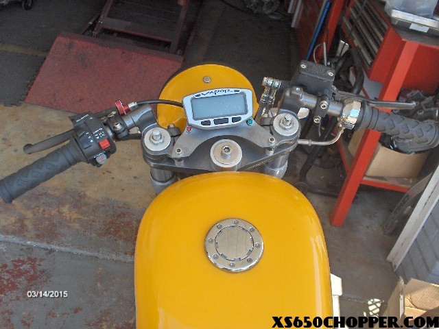  Brian first XS650 build
