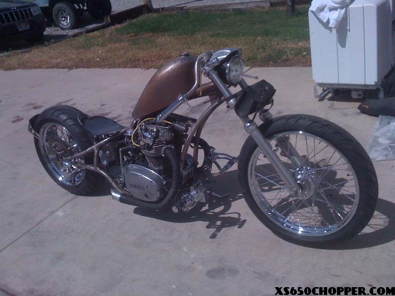 noid-SHIT_199 noid SHIT 199 200mm rear stretched custom XS650
