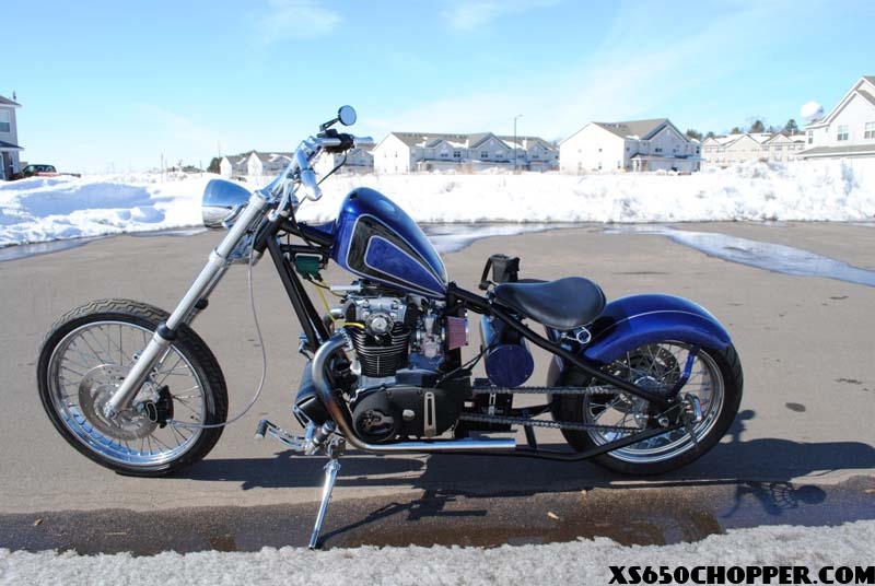 noid 2 28 100681 Big Blue xs650 chopper