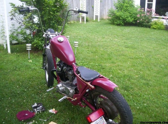 xs650 chop noid my bike 012 587x435 Low budget Brat style Bobber Alycat