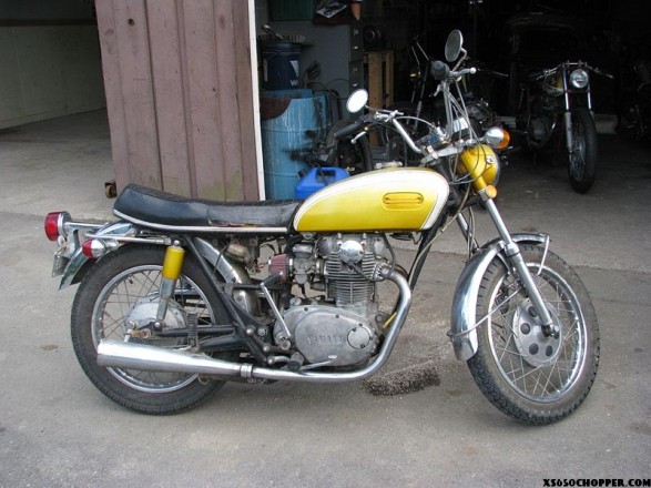 xs650 chop 10 587x440 The New ’71 LEADFIST XS
