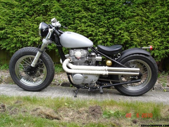 xs650 chop LH 1 587x440 Jus Bobber Project Part 4