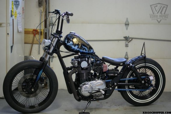 xs650 chop DSC04862logoedit 587x392 VISUAL IMPACT BRAT BUILD