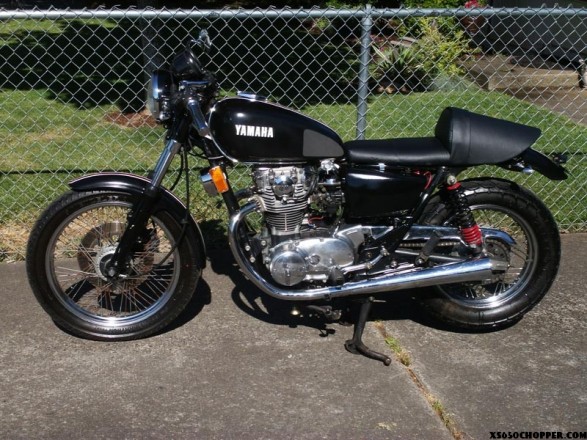 xs650 chop noid Completed XS650 002 587x440 82 Heritage Special Cafe Racer