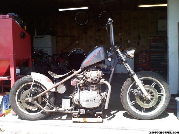 xs650-chop-noid-0828101348 xs650 chop noid 0828101348 587x440 1979 Millers Powder Coating Show Bike In progress