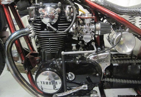 xs650 chop noid IMG 1506 engines 587x407 Updated Anodized Red XS650