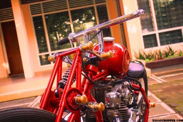 xs650 chop noid edit9jd 587x390 Wenks Chopper   Burahay, Indonesia