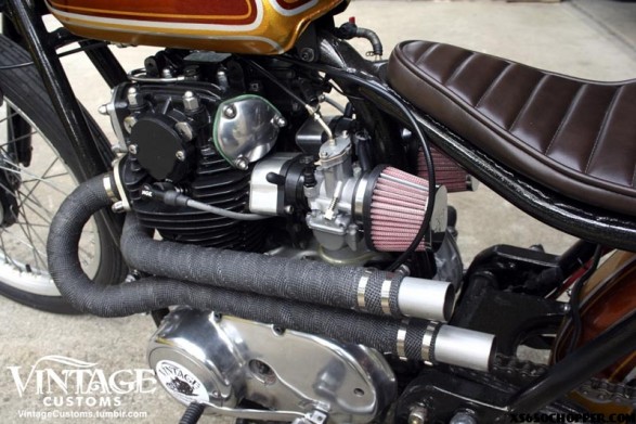 XS650chopper.com xs650 Drifter PWKs 587x391 Vintage Customs The Drifter XS