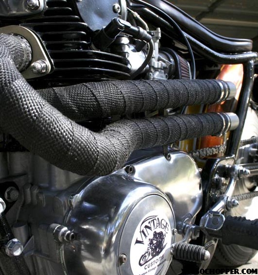 XS650chopper.com xs650 drifter pipes Vintage Customs The Drifter XS