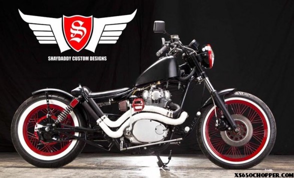 xs650 noid 8 587x356 Shaydaddys Vintage Style Bobber