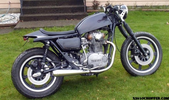 XS650chopper.com amaha Cafe 48hrs 008 587x350 48hr Cafe Build