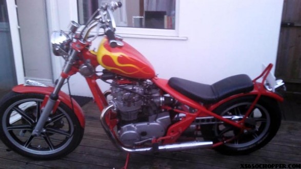 XS650chopper.com xs650 noid XS650 new seat 587x330 Soggy XS650 all sorted and ready for MOT