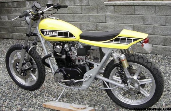 XS650chopper.com xs650 noid yellow 002 587x382 750cc tracker project